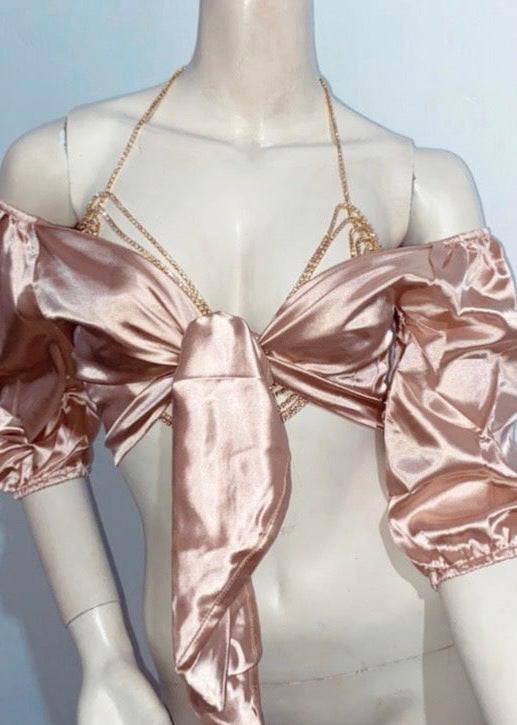 Glow Up Rhinestone Bodychain