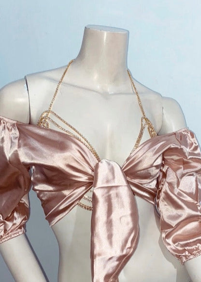 Glow Up Rhinestone Bodychain