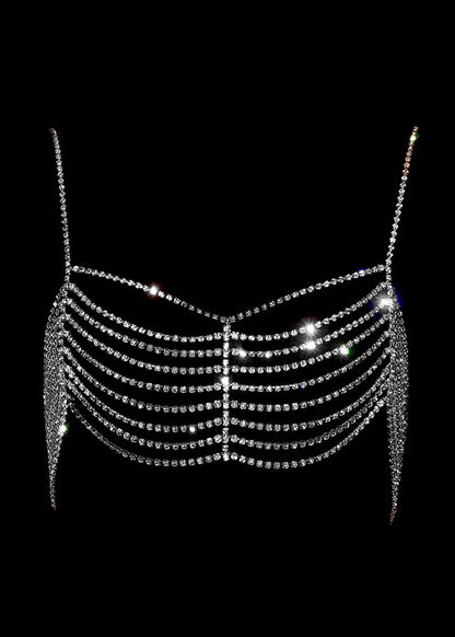 Glow Up Rhinestone Bodychain