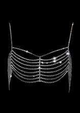 Load image into Gallery viewer, Glow Up Rhinestone Bodychain
