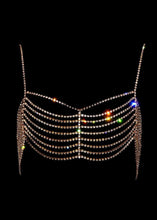Load image into Gallery viewer, Glow Up Rhinestone Bodychain
