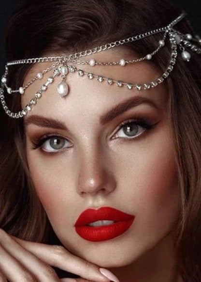 Tainia Crystal & Pearl Hairband