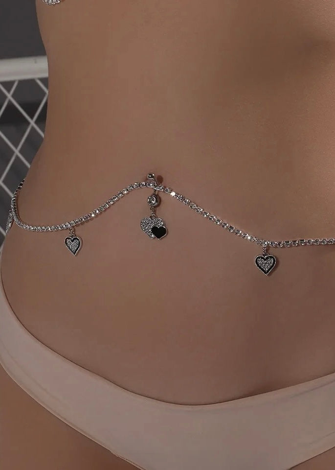 Heart Detail Waist Chain