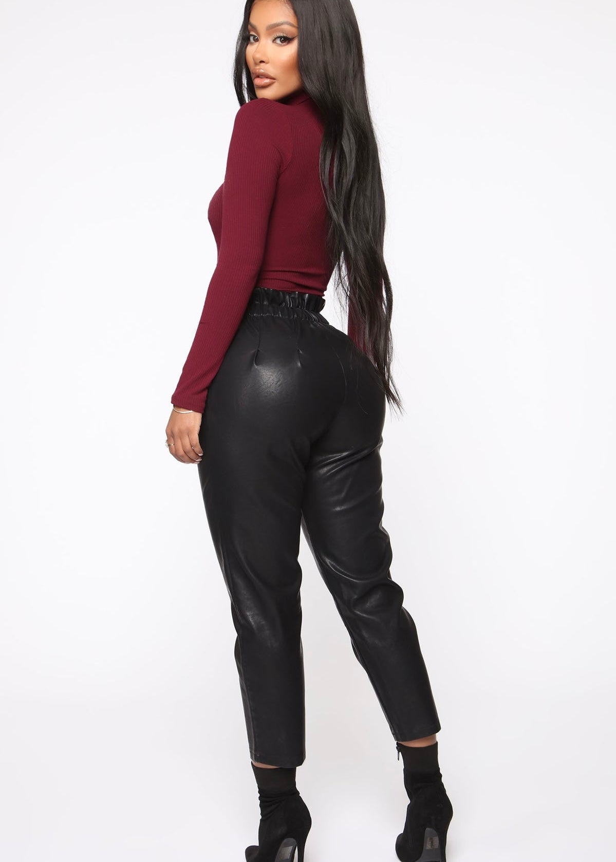 Apple Spice High Neck Bodysuit
