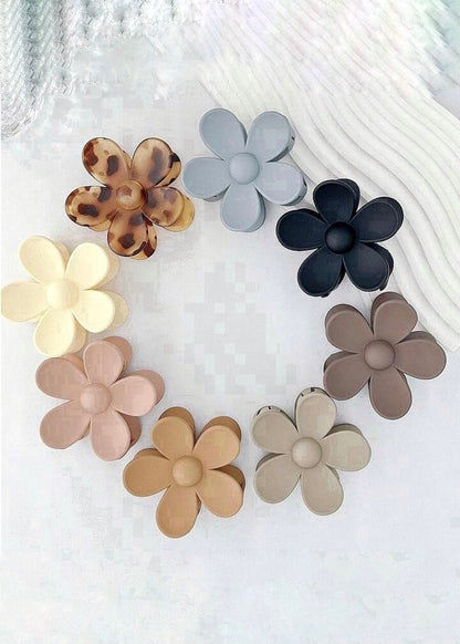 Flower Claw Clips