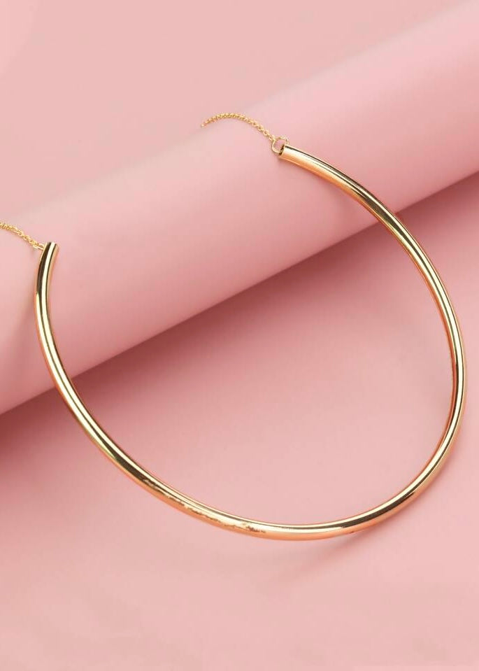 Gold Minimalist Choker