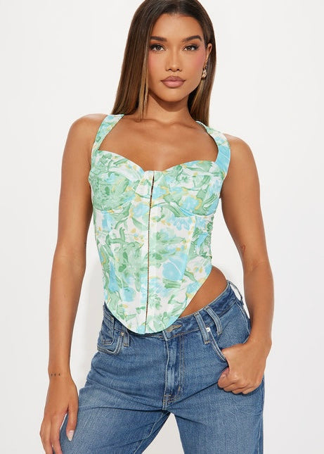 Springtime Showers Corset
