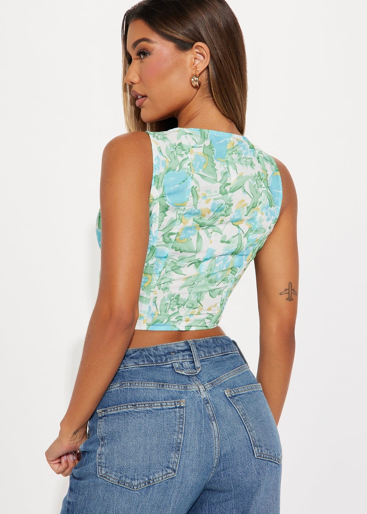 Springtime Showers Corset