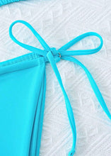 Cargar imagen en el visor de la galería, Turquoise Breeze Triangle Bikini
