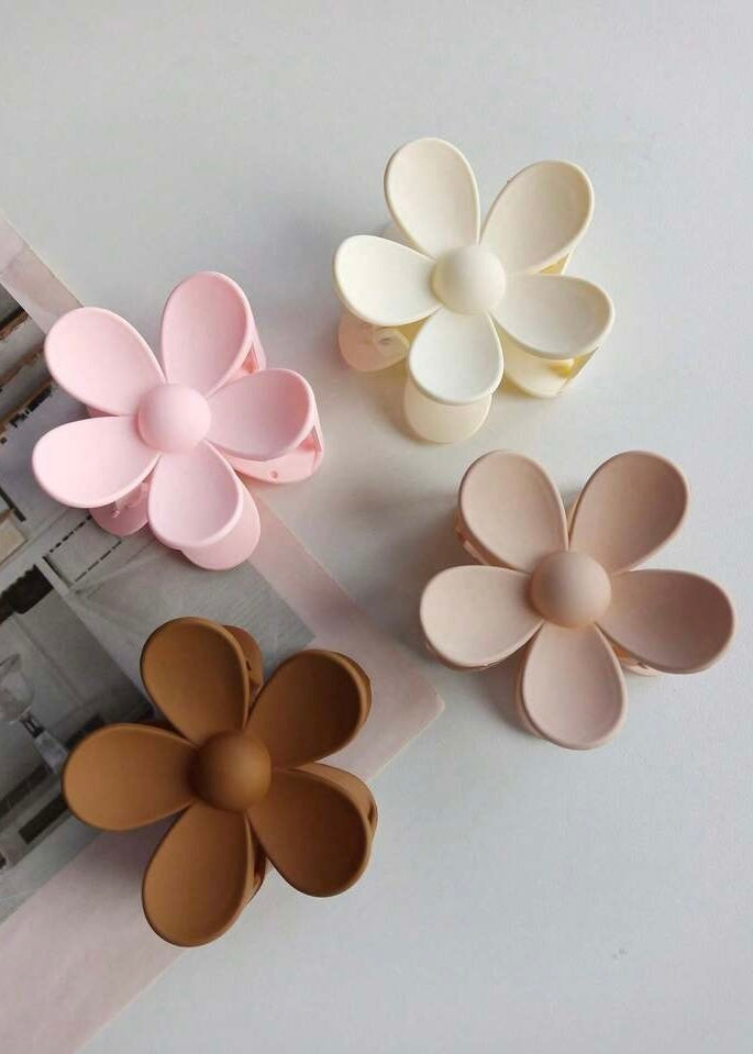 Flower Claw Clips