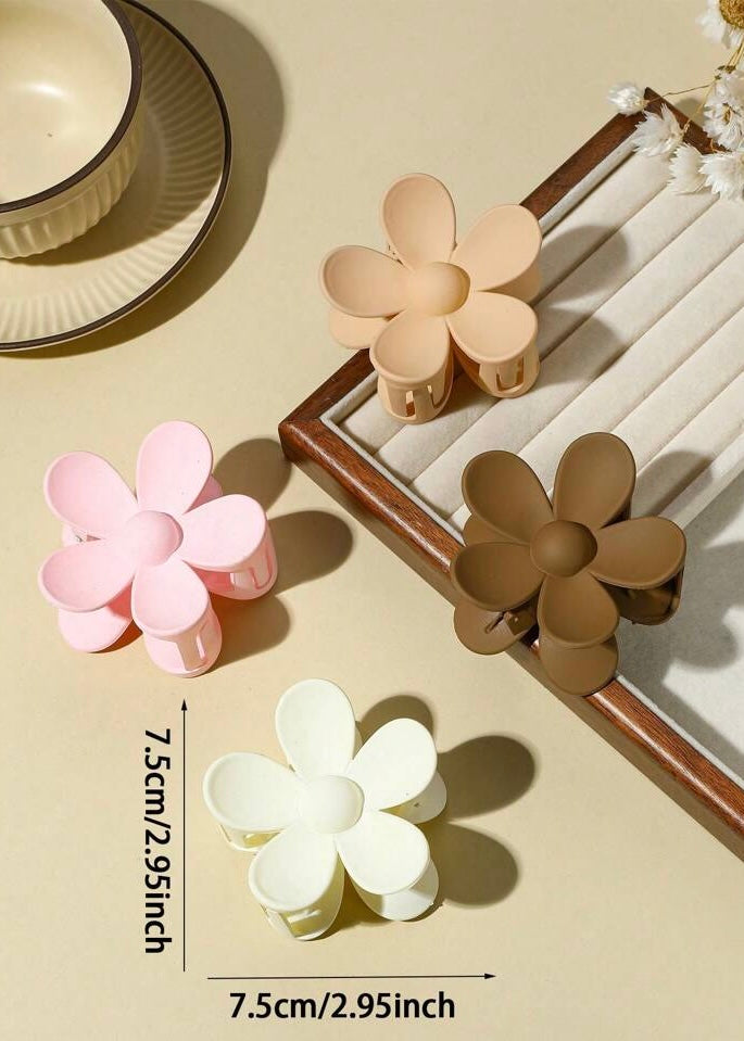 Flower Claw Clips