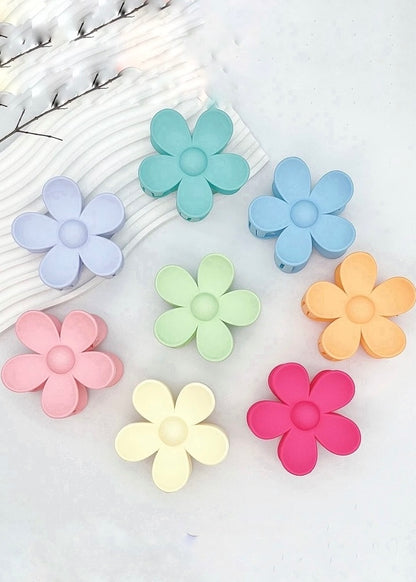 Flower Claw Clips
