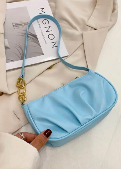 Uptown Girl Gold Chain Shoulder Bag