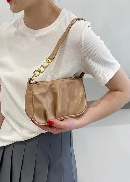 Uptown Girl Gold Chain Shoulder Bag