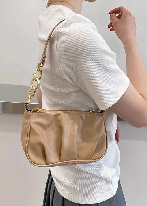 Uptown Girl Gold Chain Shoulder Bag