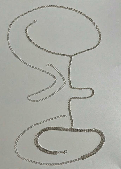 Silver Thigh Chain