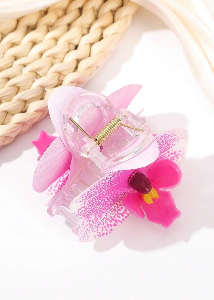 Flower Claw Clips