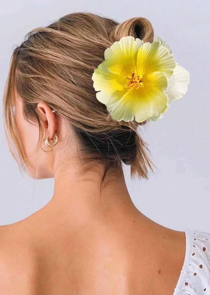 Flower Claw Clips