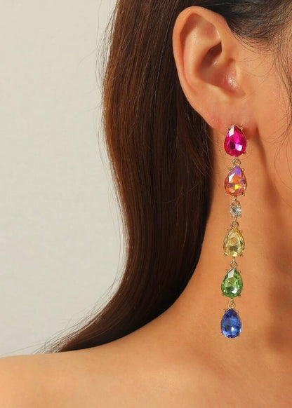 Multicolour Drop Earrings