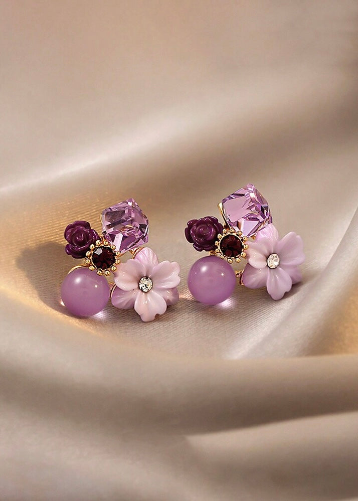 Floral Statement Studs
