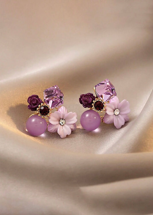 Floral Statement Studs