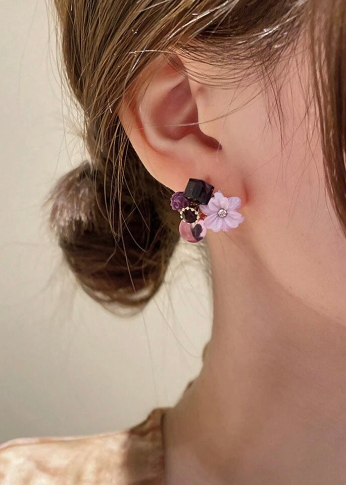Floral Statement Studs