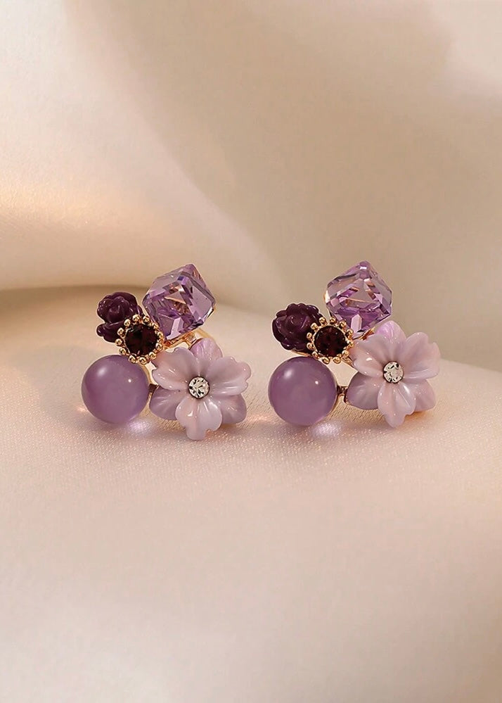 Floral Statement Studs