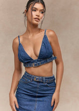 Load image into Gallery viewer, All Denimed Out Skirt Set
