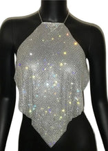 Load image into Gallery viewer, Vixen Rhinestone Halter Top
