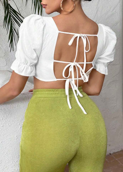 She's A Keeper Puff Sleeved Top