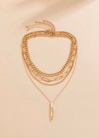 Layered Gold Nacklace