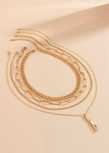 Layered Gold Nacklace