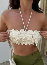 Cargar imagen en el visor de la galería, María Backless Crotchet Bralette
