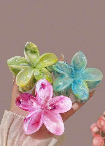 Flower Claw Clips