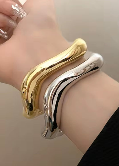 Minimalist Snake Bangle
