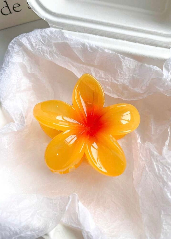 Flower Claw Clips