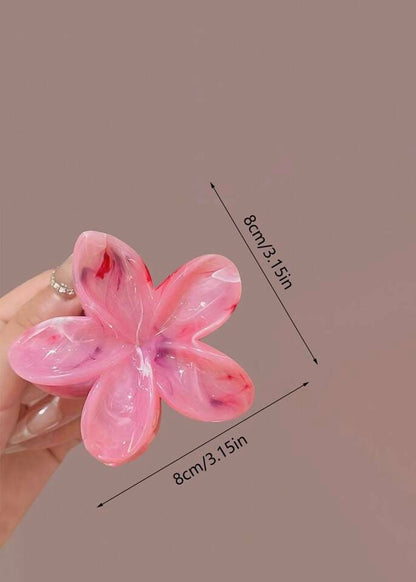 Flower Claw Clips