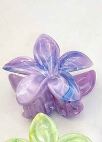 Flower Claw Clips