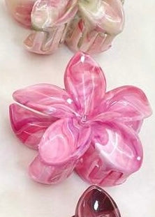 Flower Claw Clips