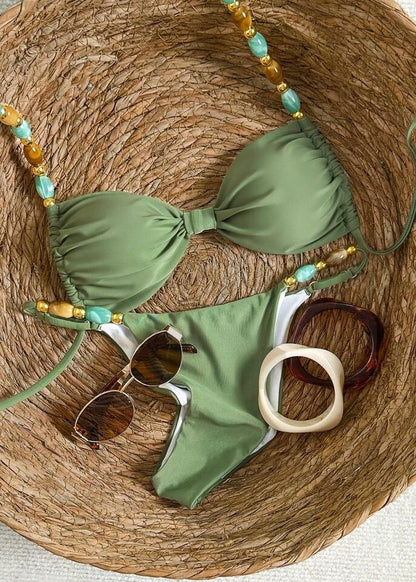 Seafoam Muse Beaded Bikini