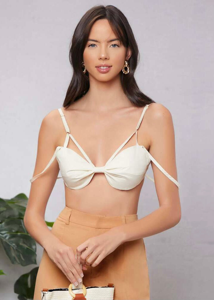 Strappy Detail Bralette - The Style Guide TT