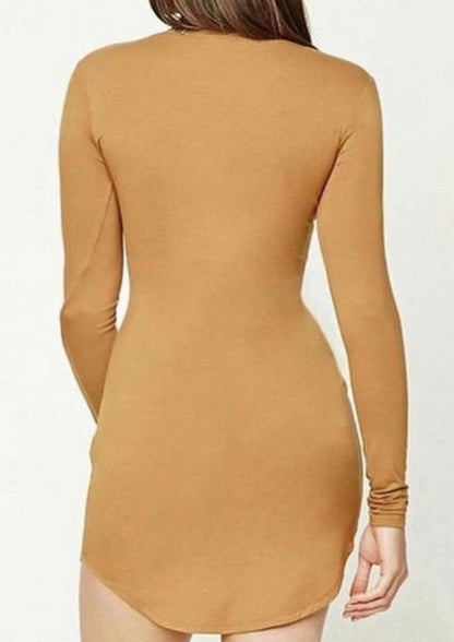 Long Sleeved Mini Dress - The Style Guide TT