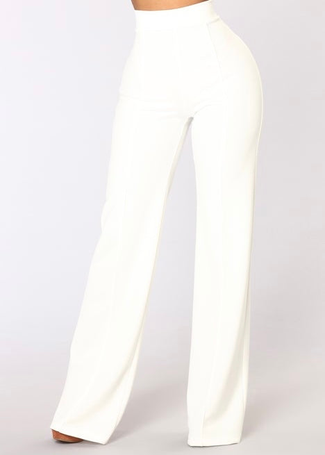Bella High Waisted Wide Leg Trousers - The Style Guide TT