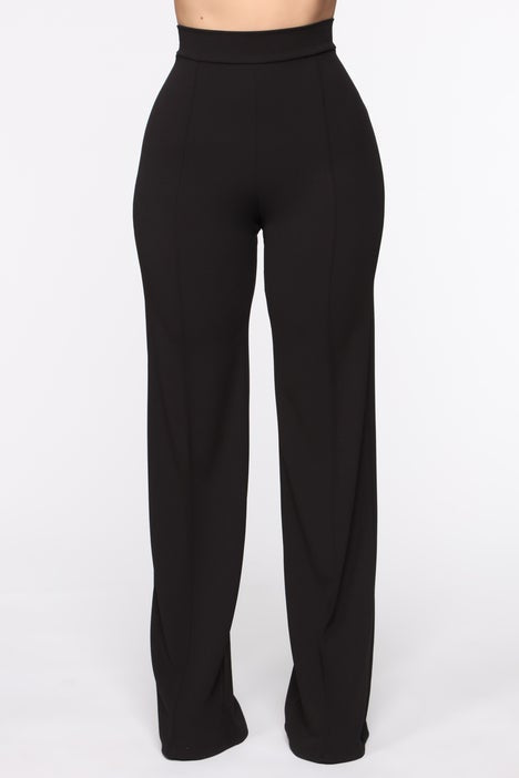 Bella High Waisted Wide Leg Trousers - The Style Guide TT