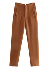 Load image into Gallery viewer, Seoul Tapered High Waisted Trousers - The Style Guide TT
