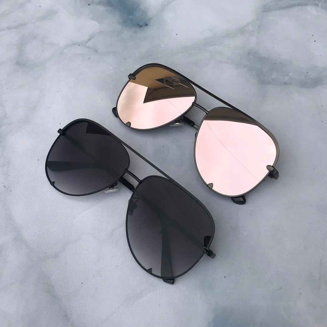 Aviator Framed Sunglasses