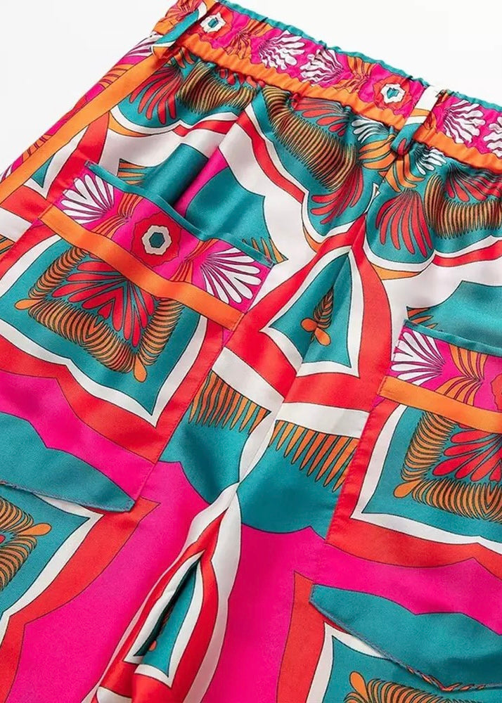 Ready for You Tribal Print Two Piece Set