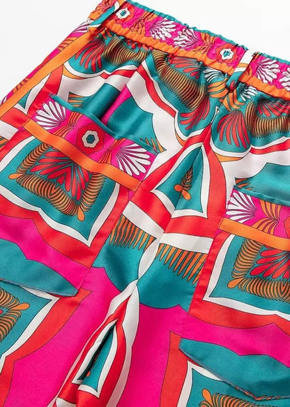 Ready for You Tribal Print Two Piece Set
