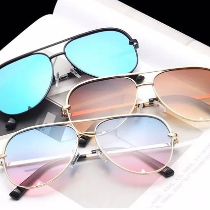 Aviator Framed Sunglasses