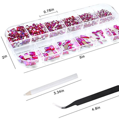 Assorted Crystal Rhinestone Set